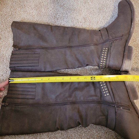 EUC Size 9.5 M MAISON ΧΟ183001 boots - Picture 6 of 8